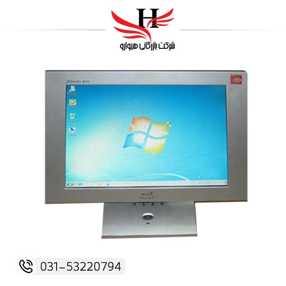 مانیتور استوک 15 اینچ MAX MEDIA مکس مدیا LCD مناسب سیستمهای اداری و خانگی با کیفیت تصویر مناسب
